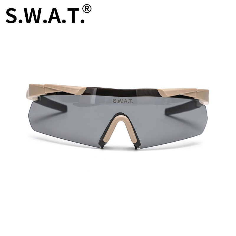 GL14 3-Lens Impact-Resistant Tactical Shooting Glasses Set with Padded Nose Support - Image 3