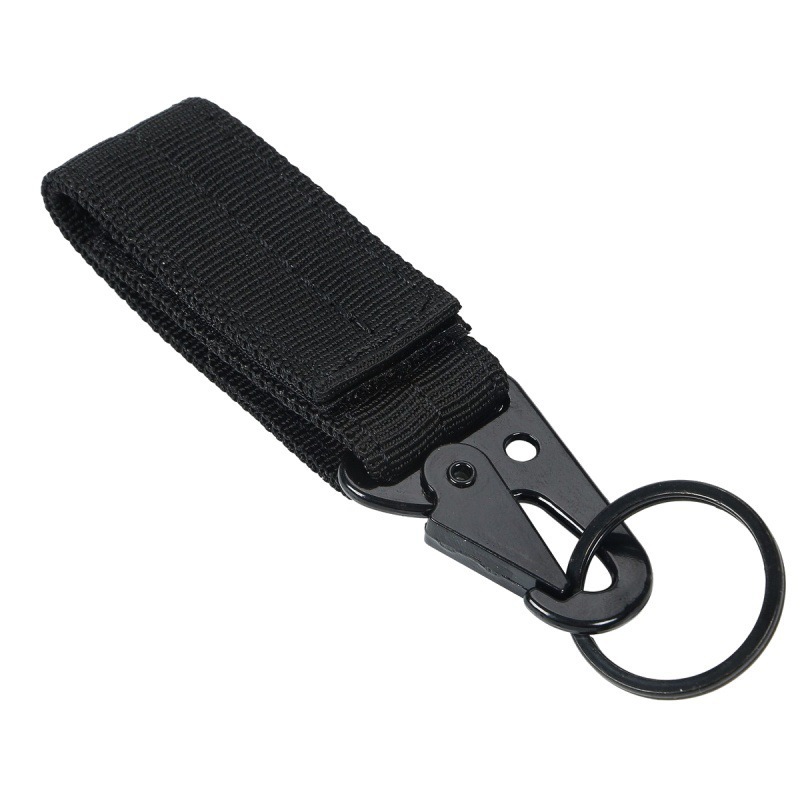 CG09 Tactical MOLLE Webbing Key Holder Clip with Quick-Release Hook - Image 4