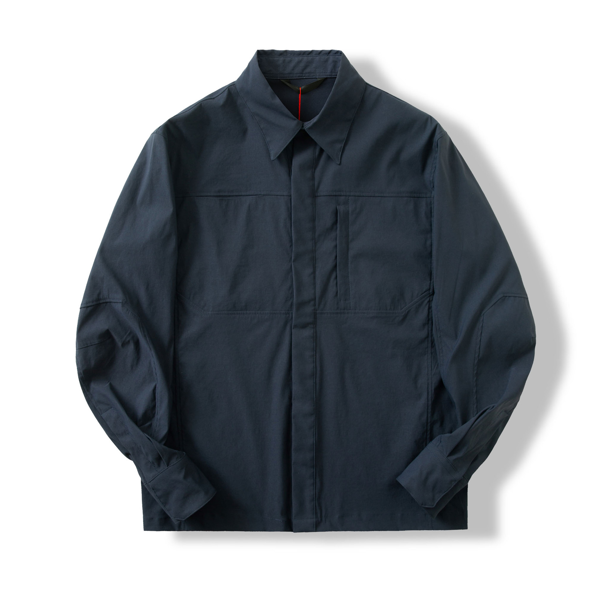 SHL30 Spring & Autumn Men's Commuter Shirt Jacket - Casual Retro Multi-Pocket Outdoor Top - Image 3