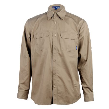 SHL26 Men's Long Sleeve Tactical Shirt - Casual Commuter Outdoor Utility Shirt