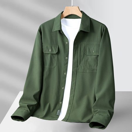 SHL21 New Outdoor Military-Style Quick-Dry Long-Sleeve Shirt – Lightweight Multi-Pocket Wrinkle-Resistant Shirt