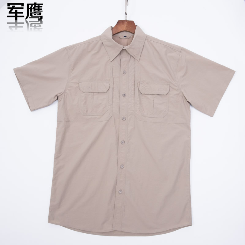 SHS10 511 Quick-Drying Tactical Short-Sleeved Shirt – Summer Breathable Military Fan Casual Special Service Work Shirt for Men - Image 5
