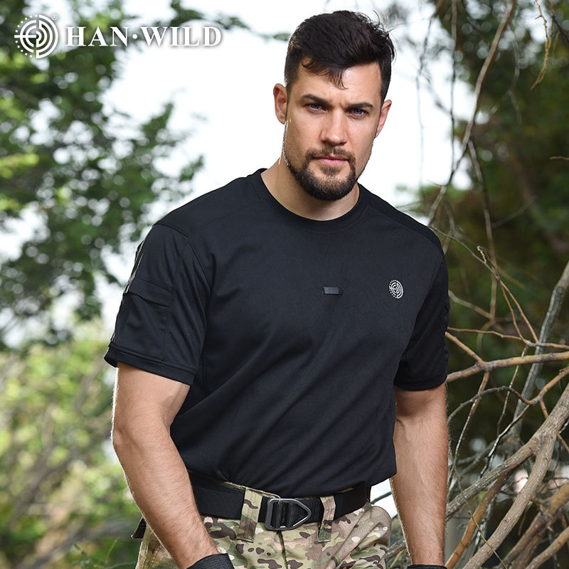 TSS14 Hanye Outdoor Quick-Drying Round-Neck Short-Sleeve Tactical Training Combat T-Shirt for Summer - Image 3