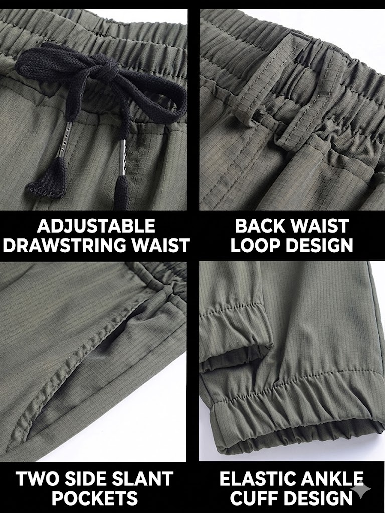 FS02 Quick-Dry Tactical Workwear Set – Breathable Long Sleeve Shirt and Multi-Pocket Pants - Image 4