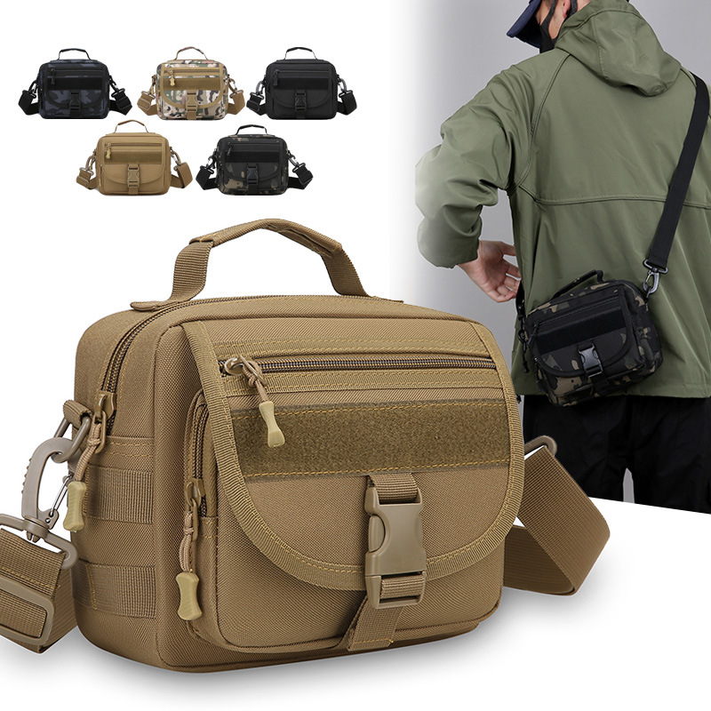 BG15 Tactical Crossbody Backpack – Camouflage Outdoor Shoulder Bag for Hiking and Daily Carry - Image 4