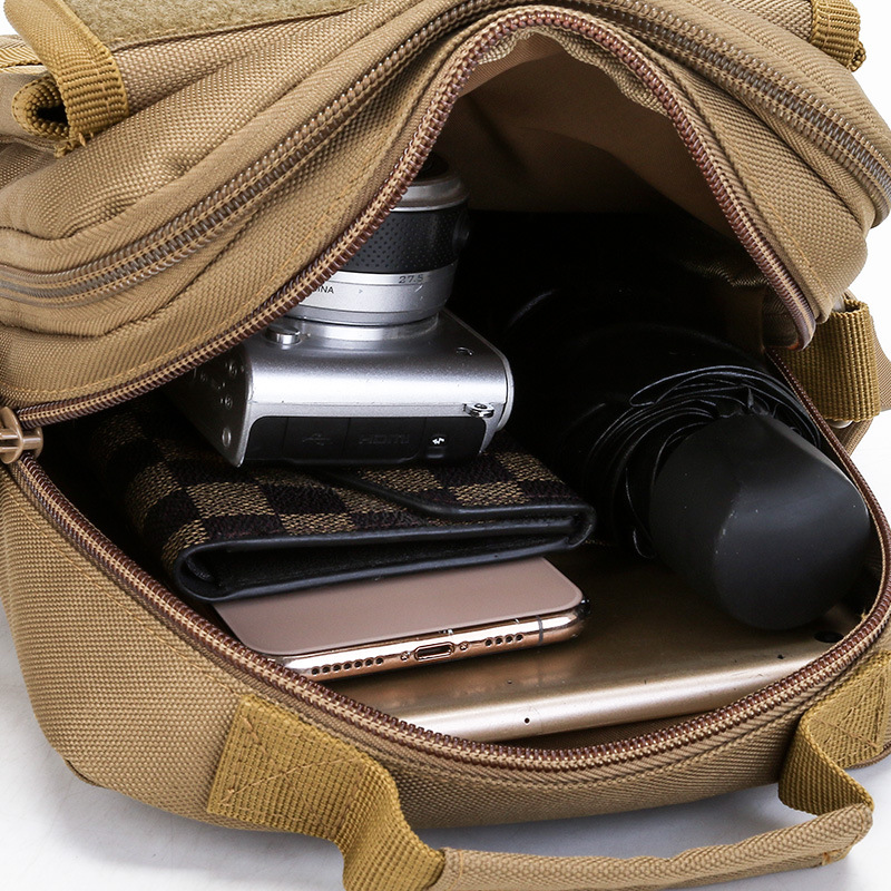 BG31 Tactical Crossbody Chest Bag – Lightweight Multifunction Outdoor Commuter Sling Bag - Image 4