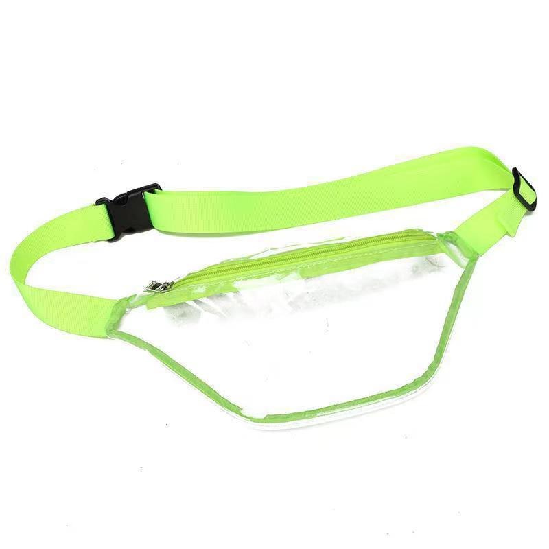 BG55 Transparent Waterproof Waist Bag – Clear PVC Travel Belt Bag for Sports, Festival, and Everyday Carry - Image 4