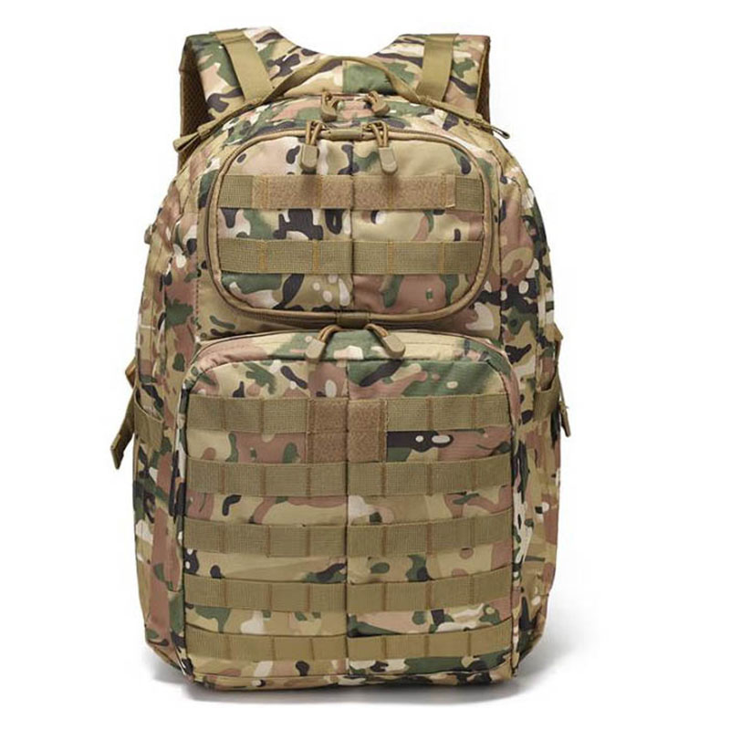 BP02 Tactical Outdoor Backpack with MOLLE Front Panel and Large-Capacity Utility Storage - Image 4