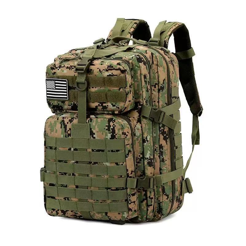 BP04 Large Capacity Tactical 3P Assault Backpack for Camping, Hiking and Daily Outdoor Carry - Image 4