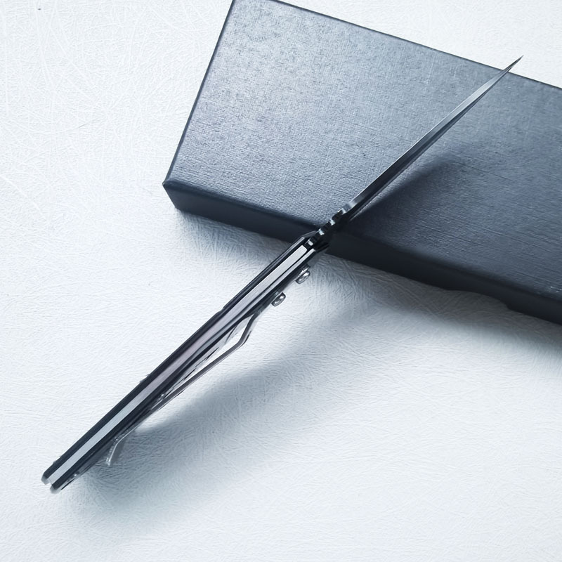 K70 Tactical Mini Folding Pocket Knife – 57HRC Stainless Steel with Lightweight Aluminum Handle - Image 4