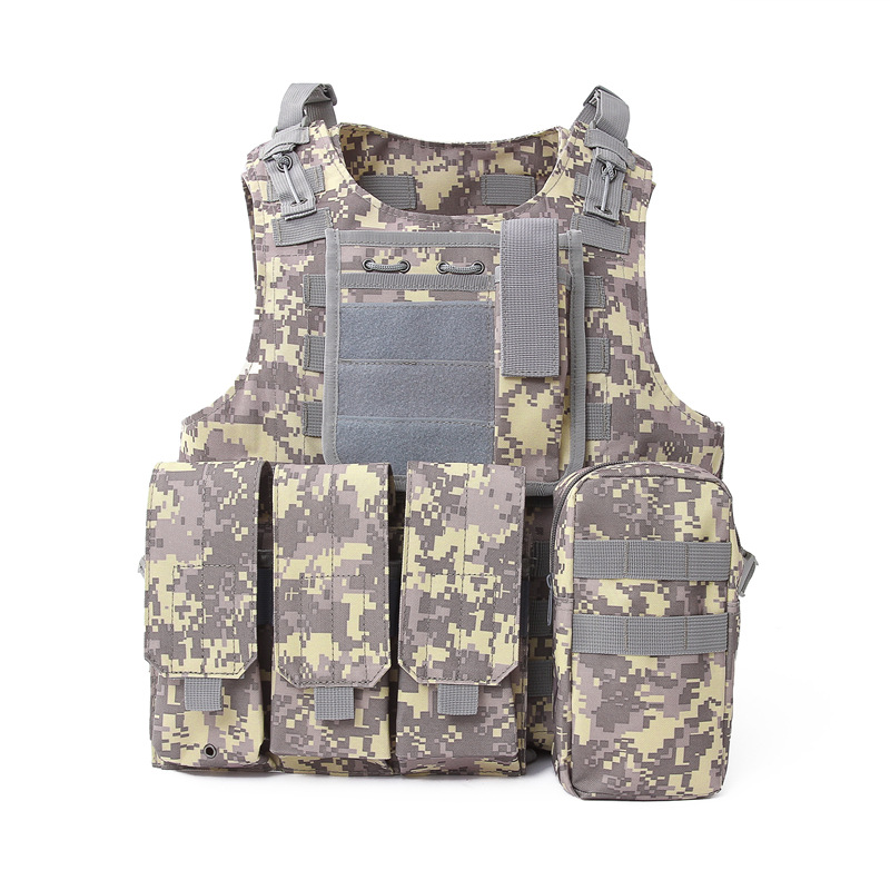 A16 Quick-Release Amphibious Tactical Vest - Multi-Functional Outdoor Training Body Armor Style Vest - Image 4