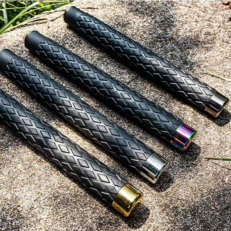 BA04 German Military Grade Telescopic Baton - 42# Chromoly Steel Self-Defense Stick - Image 4