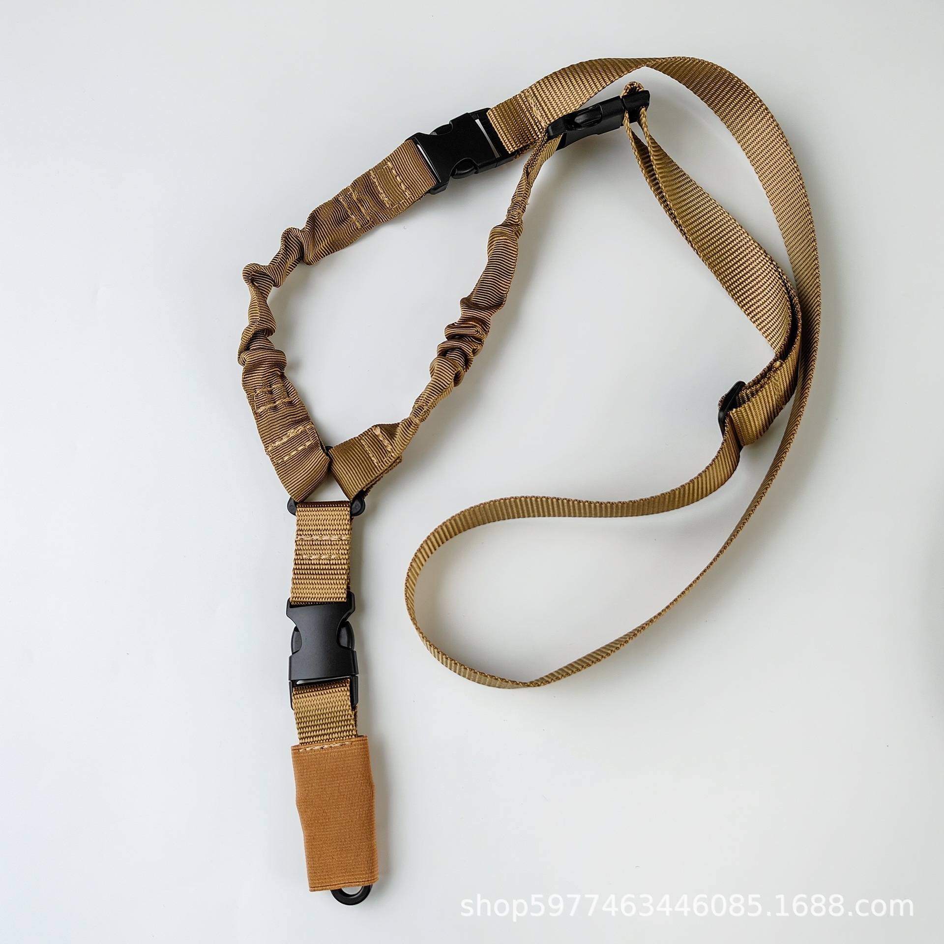 GS03 Single Point Tactical Bungee Sling - Adjustable Quick-Release Crossbody Strap - Image 3