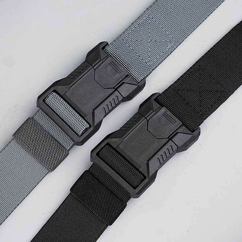 B06 Elastic Quick-Release Tactical Belt for Outdoor Training and Daily Wear - Image 4
