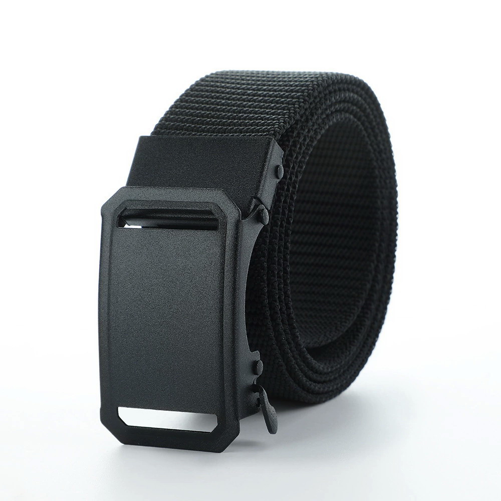 B07 Classic Multi-Color Tactical Nylon Belt with Black Hollow Buckle - Image 4