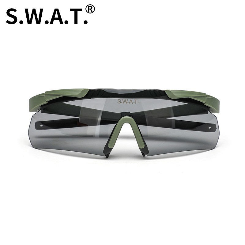 GL14 3-Lens Impact-Resistant Tactical Shooting Glasses Set with Padded Nose Support - Image 4