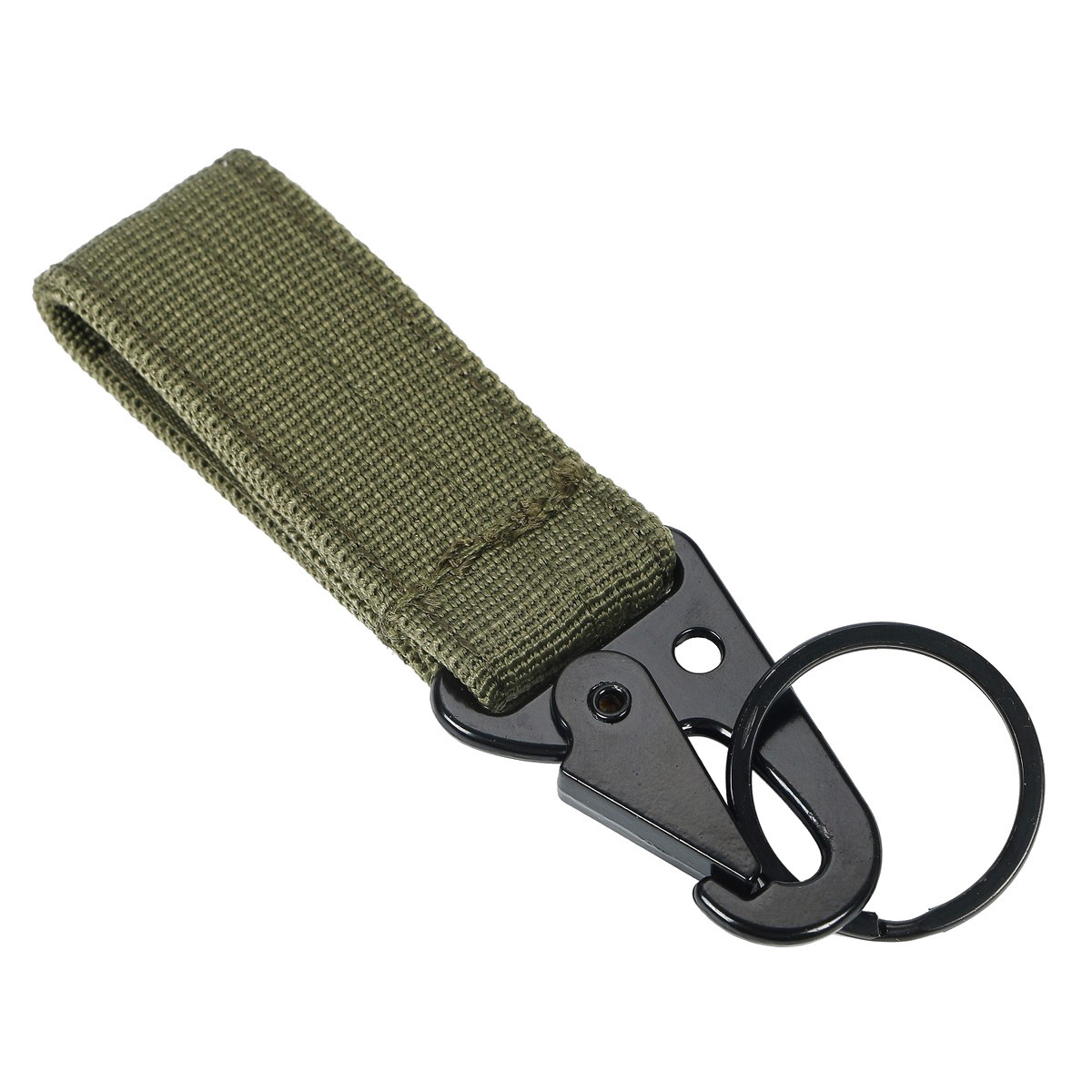 CG09 Tactical MOLLE Webbing Key Holder Clip with Quick-Release Hook - Image 5