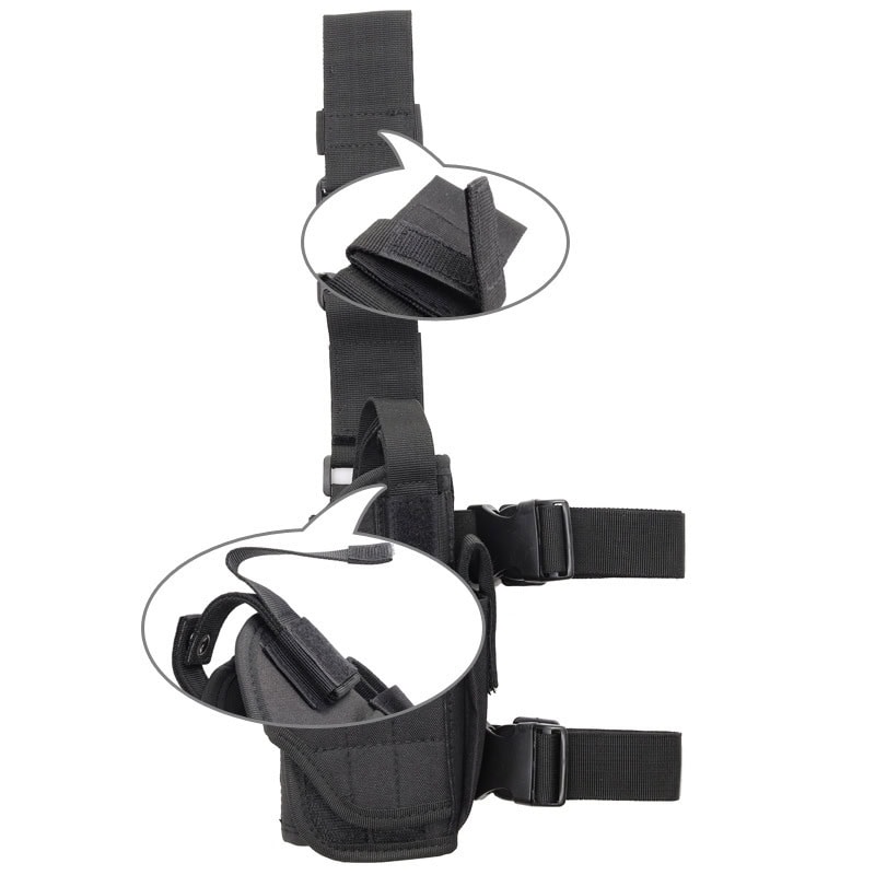 DLH01 កាបូប Tactical ពាក់ភ្លៅសម្រាប់យកតាមខ្លួនពេលក្រៅផ្ទះ - Image 4