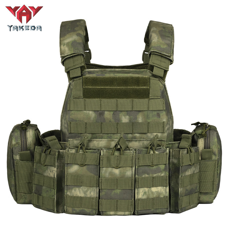 A04 Modular Detachable Tactical Vest with Front Utility Pouches and Side Storage Pockets - Image 6