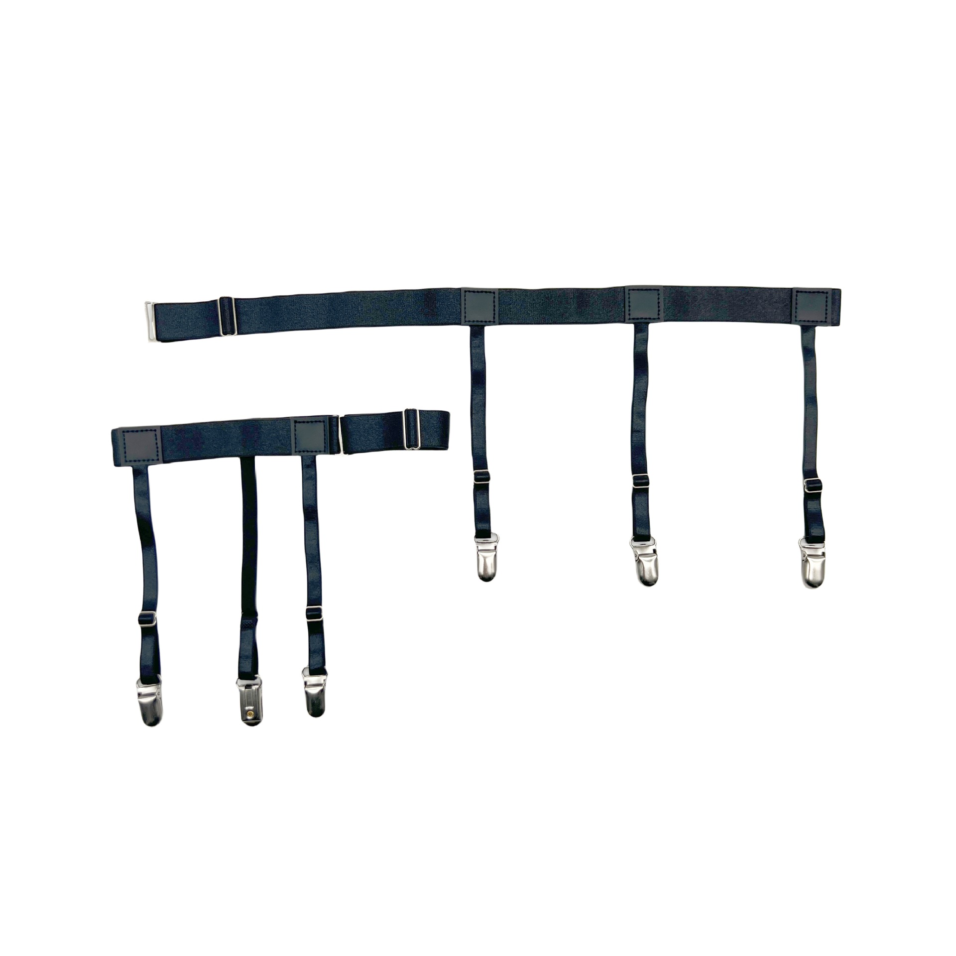 SS16 Adjustable Elastic Shirt Stays with Non-Slip Thigh Bands and Shirt Clips - Image 7