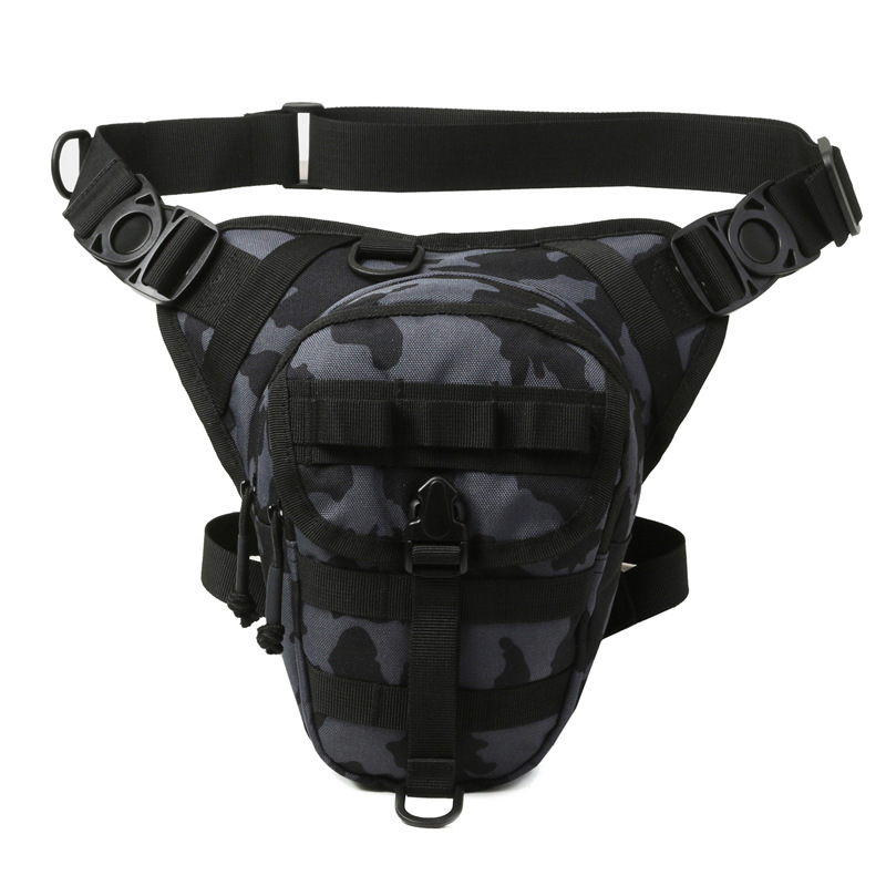 BG06 Tactical Waist and Leg Bag – Multifunctional Outdoor Riding Utility Bag - Image 6