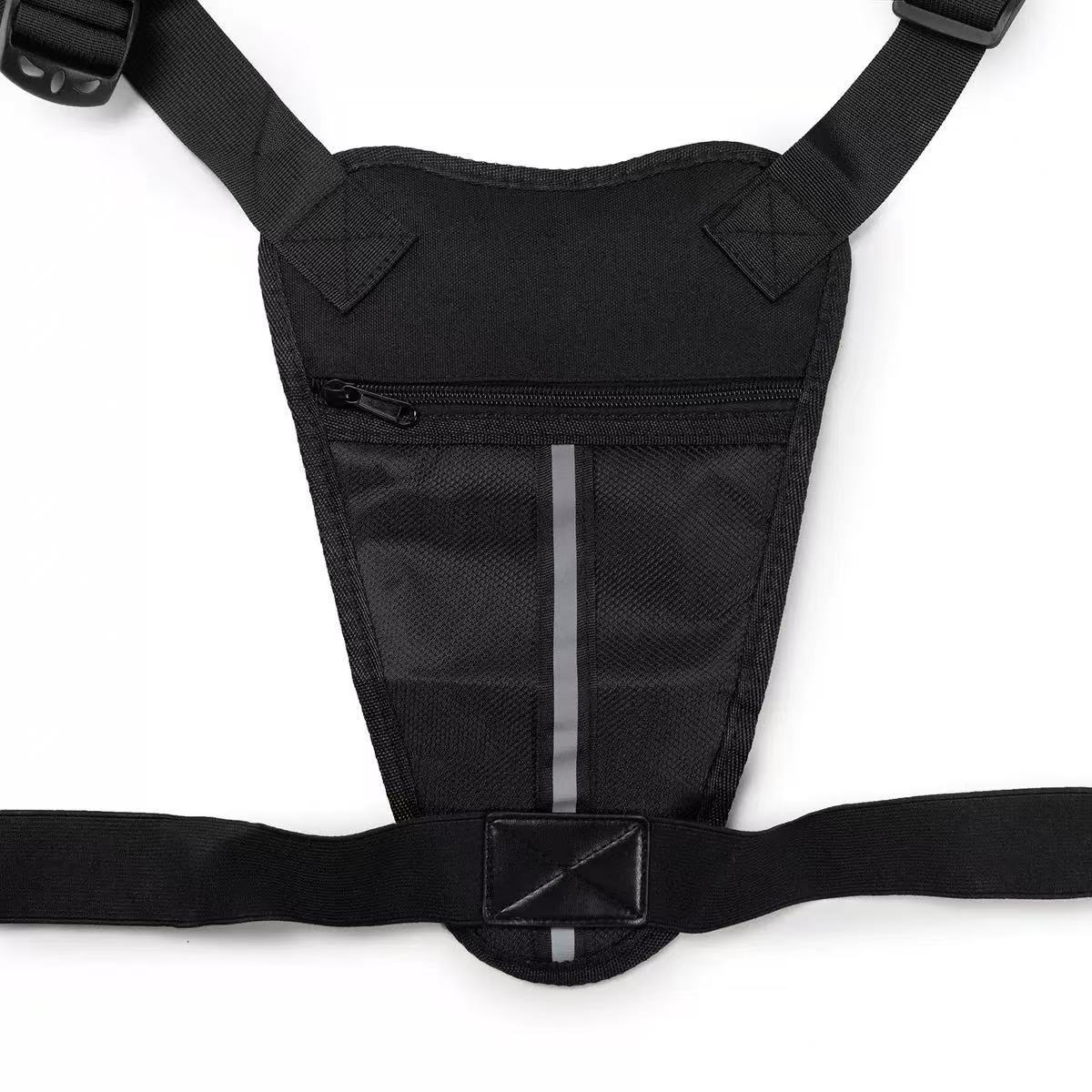 BG13 Tactical Chest Bag – Adjustable Crossbody Utility Vest Bag with Multi-Pocket Storage - Image 5