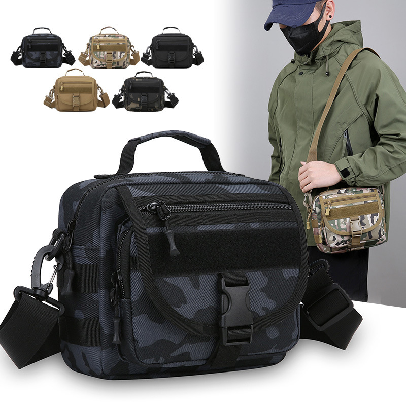 BG15 Tactical Crossbody Backpack – Camouflage Outdoor Shoulder Bag for Hiking and Daily Carry - Image 5