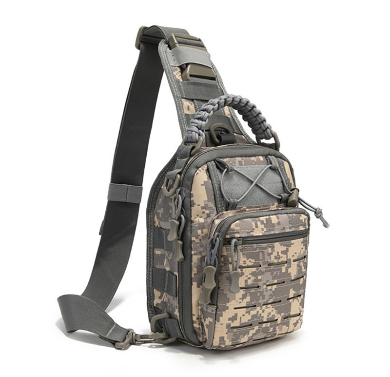 BG34 Tactical One-Shoulder Chest Bag – Compact Outdoor Crossbody Sling Bag - Image 5