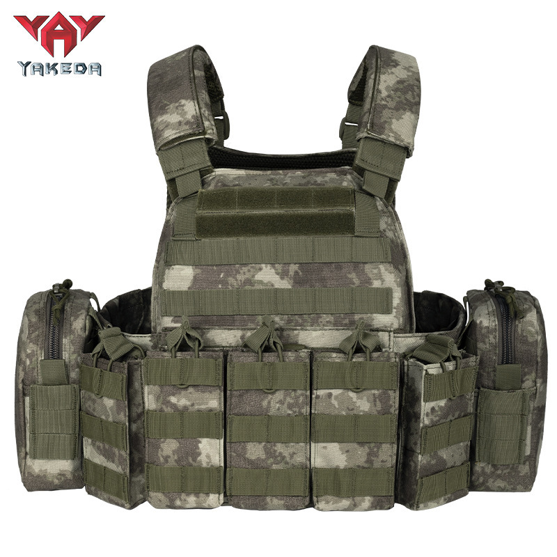 A04 Modular Detachable Tactical Vest with Front Utility Pouches and Side Storage Pockets - Image 7