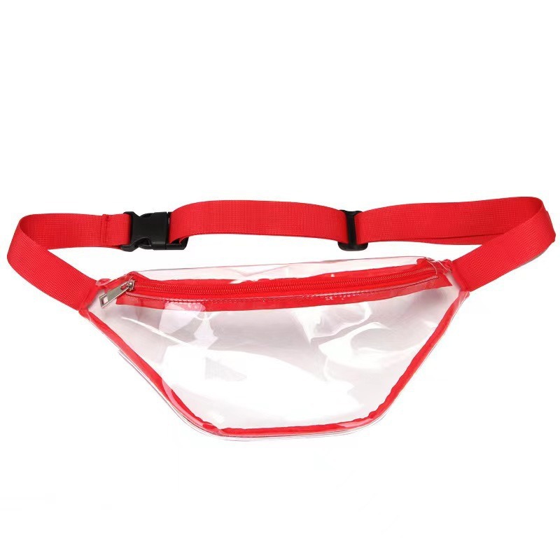 BG55 Transparent Waterproof Waist Bag – Clear PVC Travel Belt Bag for Sports, Festival, and Everyday Carry - Image 5