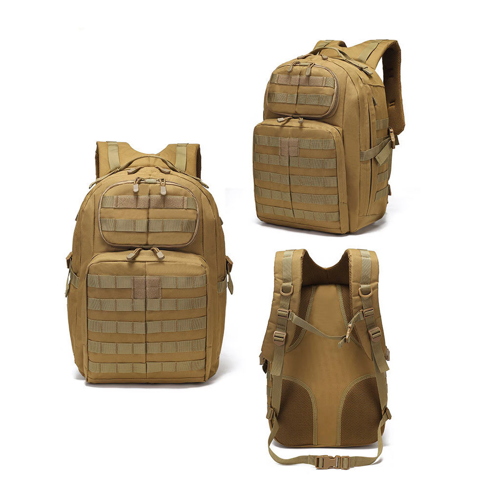 BP02 Tactical Outdoor Backpack with MOLLE Front Panel and Large-Capacity Utility Storage - Image 5