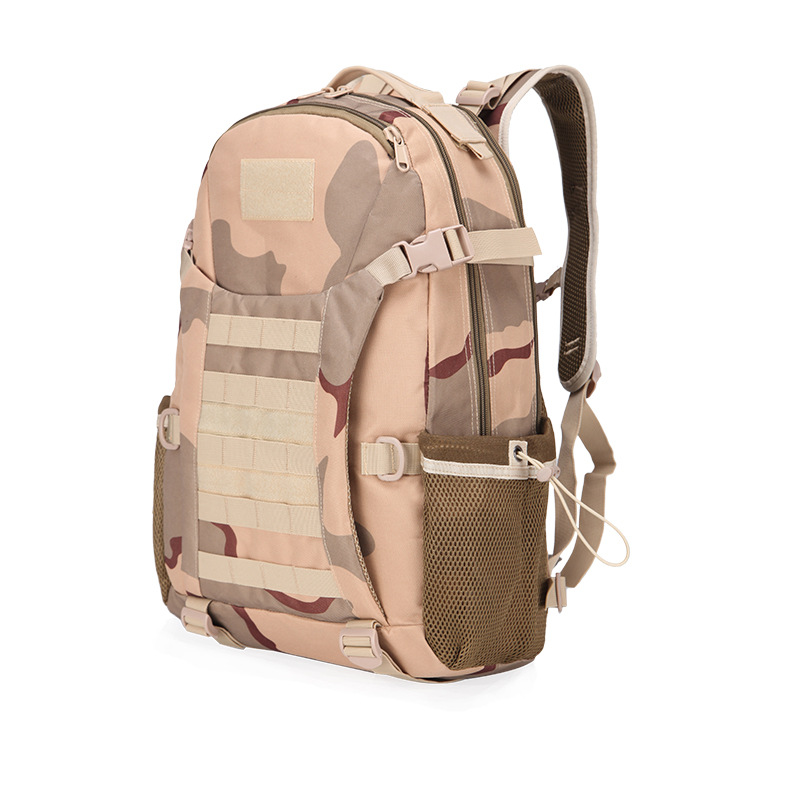 BP07 Tactical Oxford Outdoor Backpack with MOLLE Webbing and Multi-Compartment Storage - Image 6