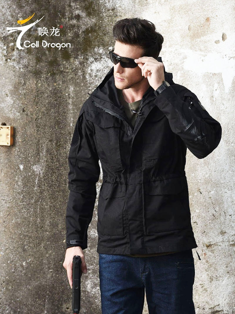 JK03 Archon M65 Tactical Windbreaker Jacket for Outdoor Training and Urban Utility - Image 5