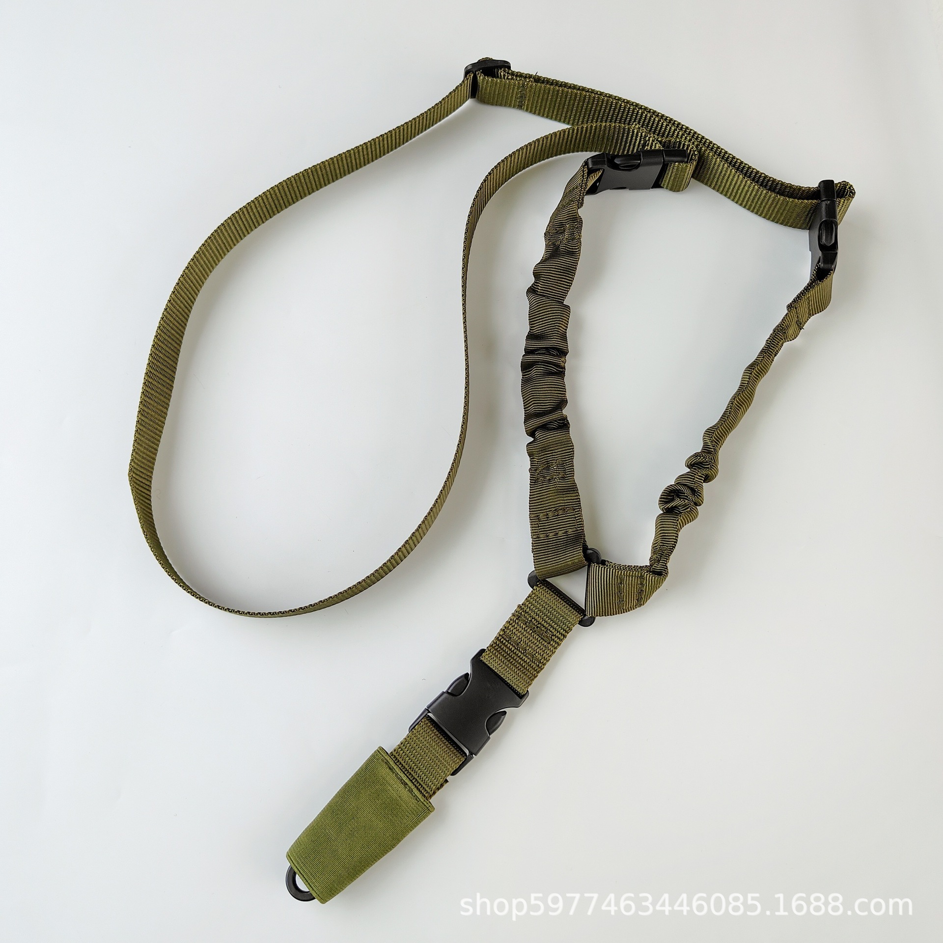 GS03 Single Point Tactical Bungee Sling - Adjustable Quick-Release Crossbody Strap - Image 4