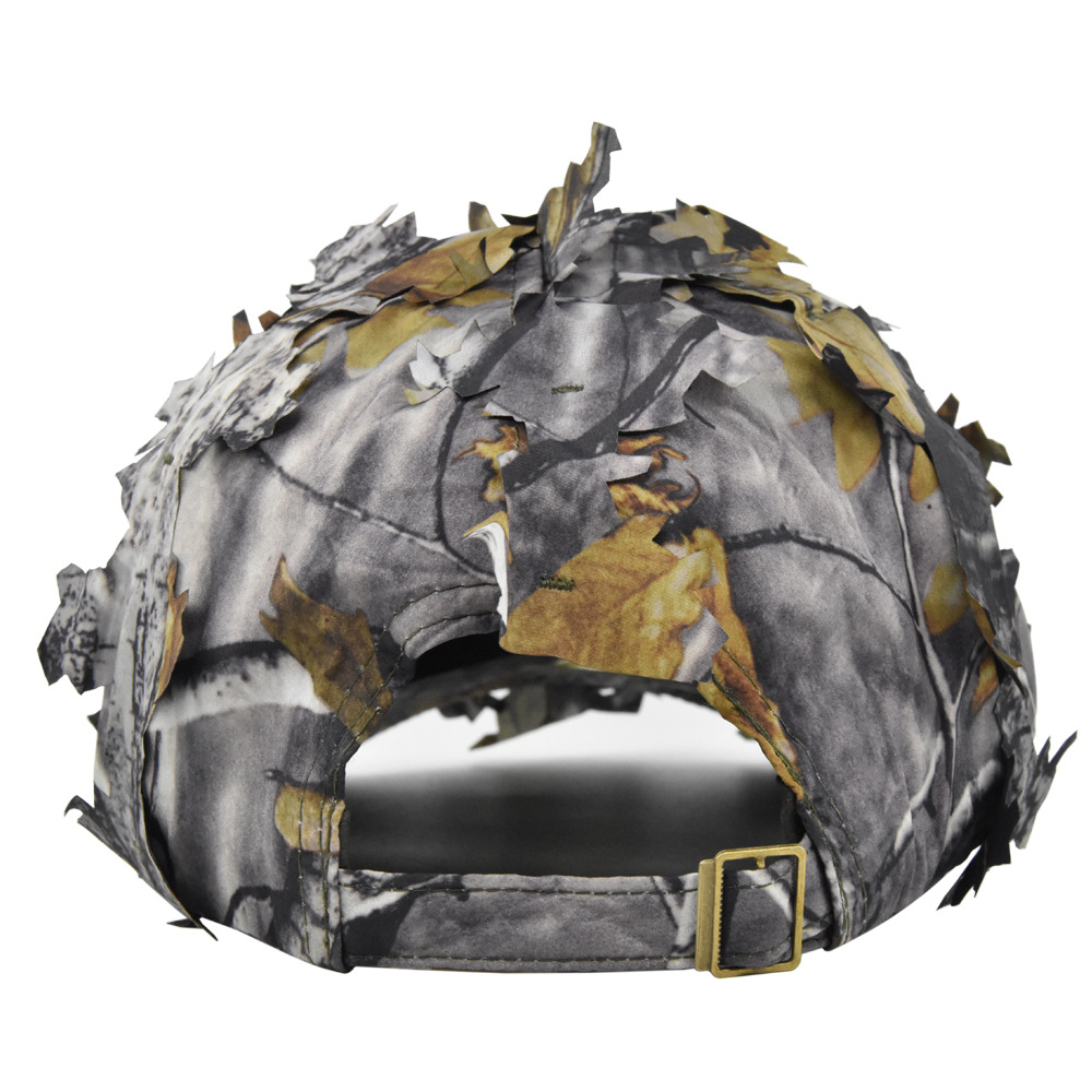 C04 Camouflage Tactical Baseball Cap with Leaf-Style Outdoor Design - Image 5