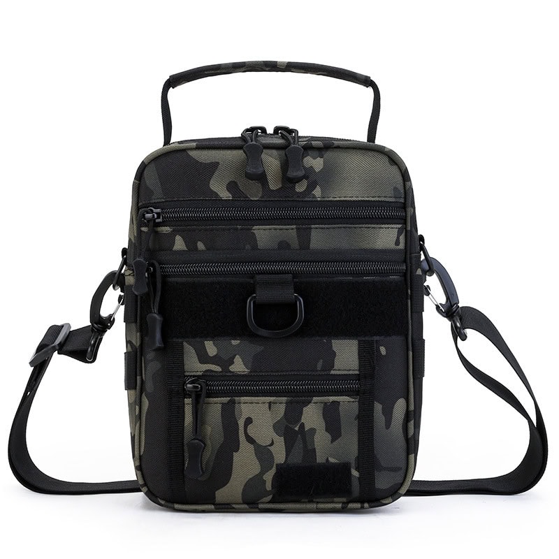 BG27 Large-Capacity Tactical Commuter Crossbody Bag – Water-Resistant Outdoor Shoulder Bag with Multi-Layer Storage - Image 5