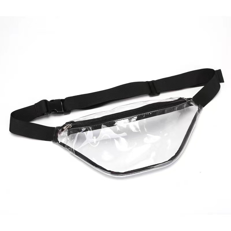 BG55 Transparent Waterproof Waist Bag – Clear PVC Travel Belt Bag for Sports, Festival, and Everyday Carry - Image 6