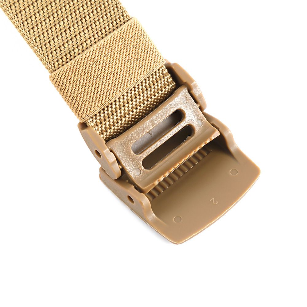 B09 Simple Casual Tactical Nylon-Style Belt with Plate Buckle - Image 10