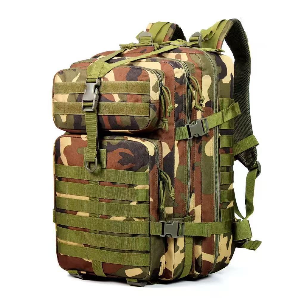 BP04 Large Capacity Tactical 3P Assault Backpack for Camping, Hiking and Daily Outdoor Carry - Image 6