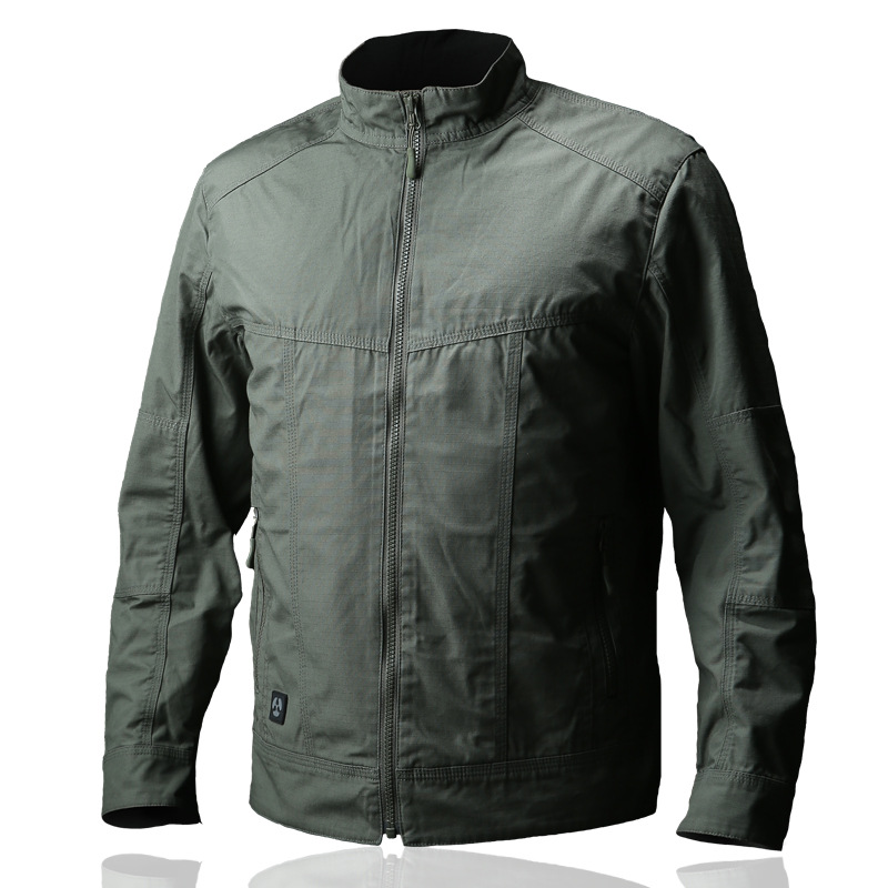 អាវជាក់ Softshell Tactical JK02 សម្រាប់បុរស មានហោប៉ៅ Camouflage និងរចនាបទ Urban Workwear - Image 6