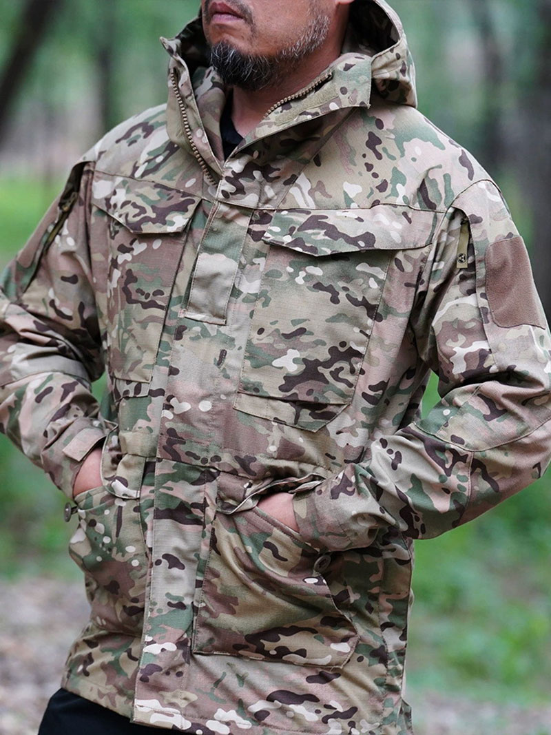 JK03 Archon M65 Tactical Windbreaker Jacket for Outdoor Training and Urban Utility - Image 6