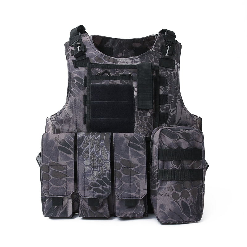 A16 Quick-Release Amphibious Tactical Vest - Multi-Functional Outdoor Training Body Armor Style Vest - Image 5