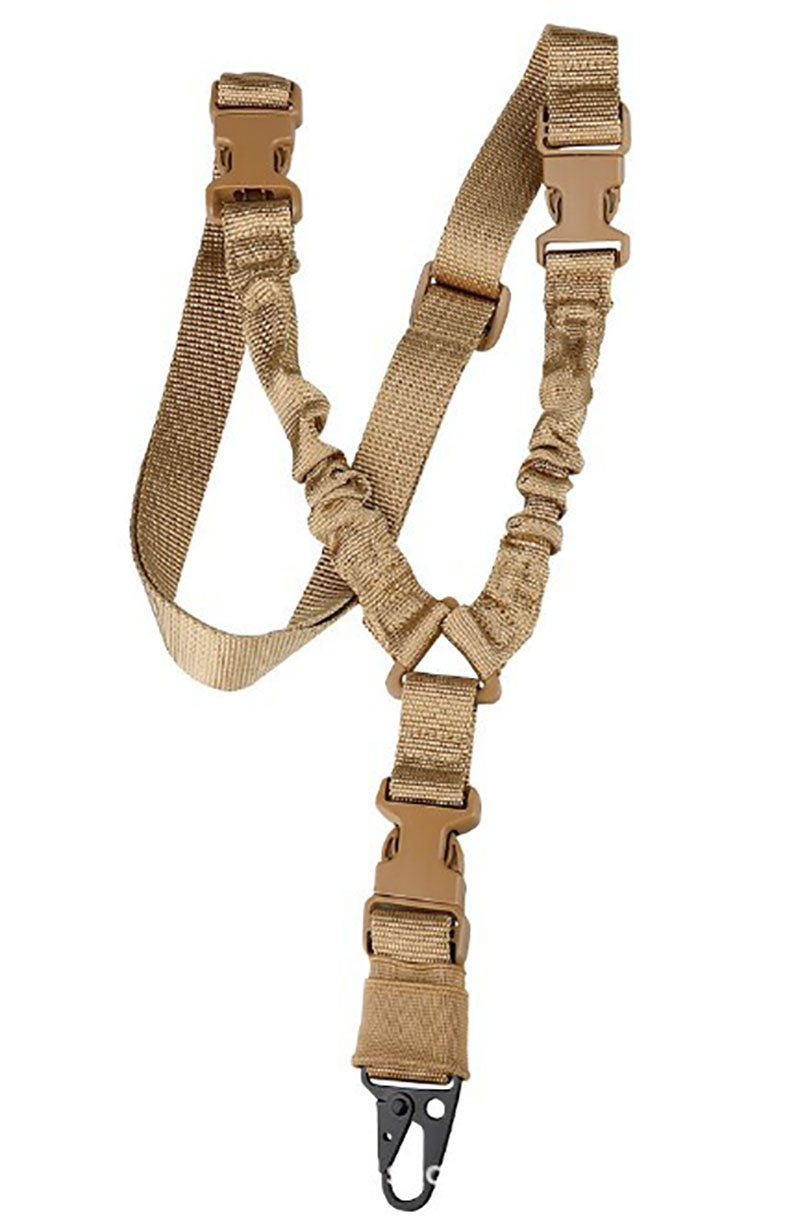 GS03 Single Point Tactical Bungee Sling - Adjustable Quick-Release Crossbody Strap - Image 5
