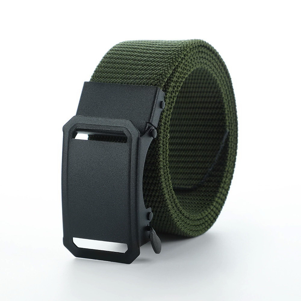 B07 Classic Multi-Color Tactical Nylon Belt with Black Hollow Buckle - Image 6
