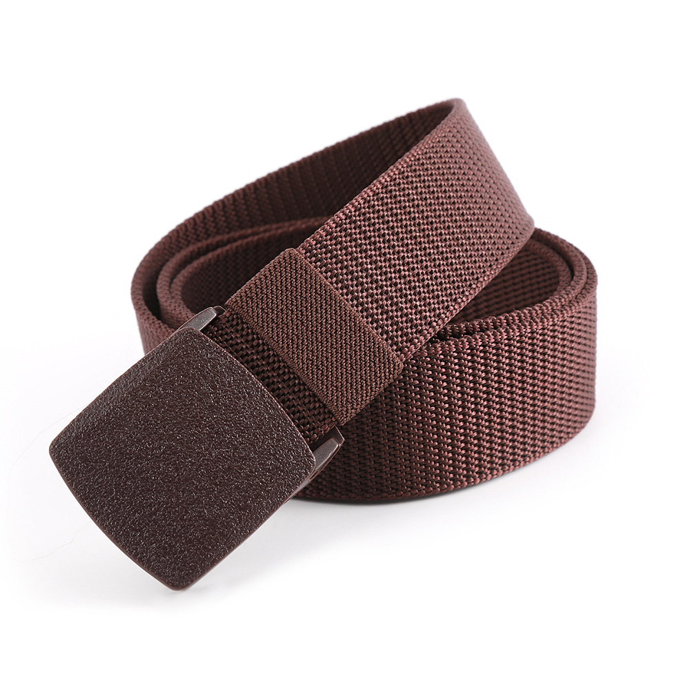 B09 Simple Casual Tactical Nylon-Style Belt with Plate Buckle - Image 8