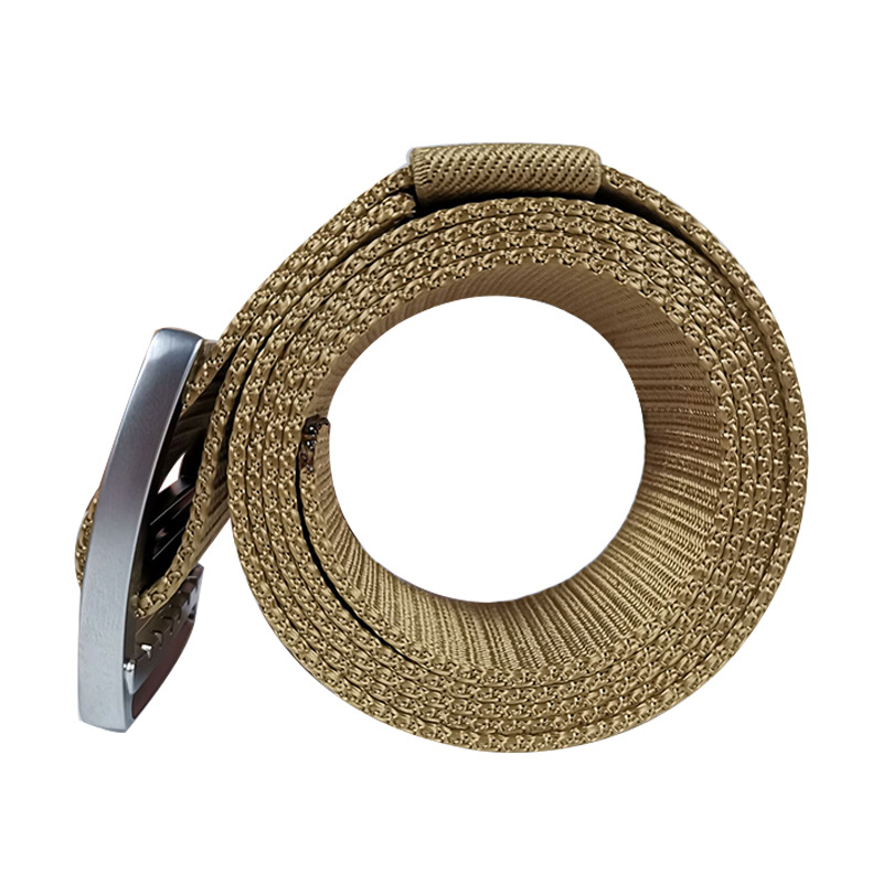 B10 Flat Buckle Nylon Tactical Belt for Outdoor, Jeans, and Everyday Wear - Image 3