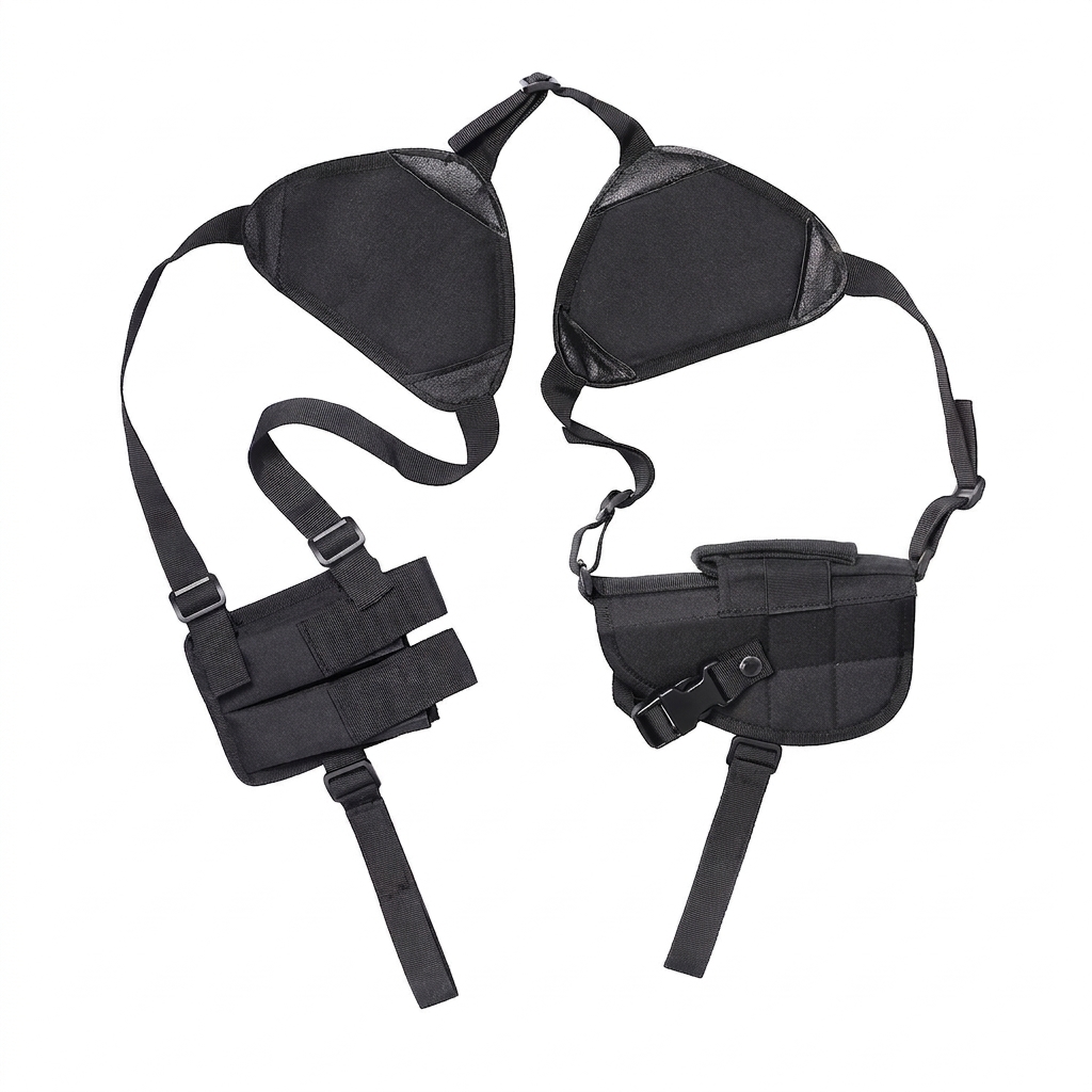 SGH01 Tactical Shoulder Gun Holster Bag for Underarm and Waist Carry - Image 6