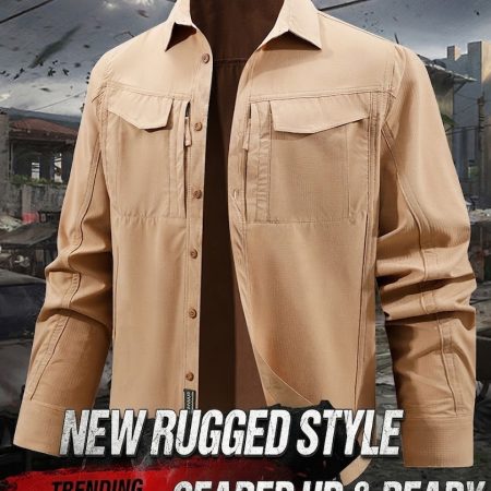 SHL06 Quick-Dry Stretch Tactical Long-Sleeve Shirt