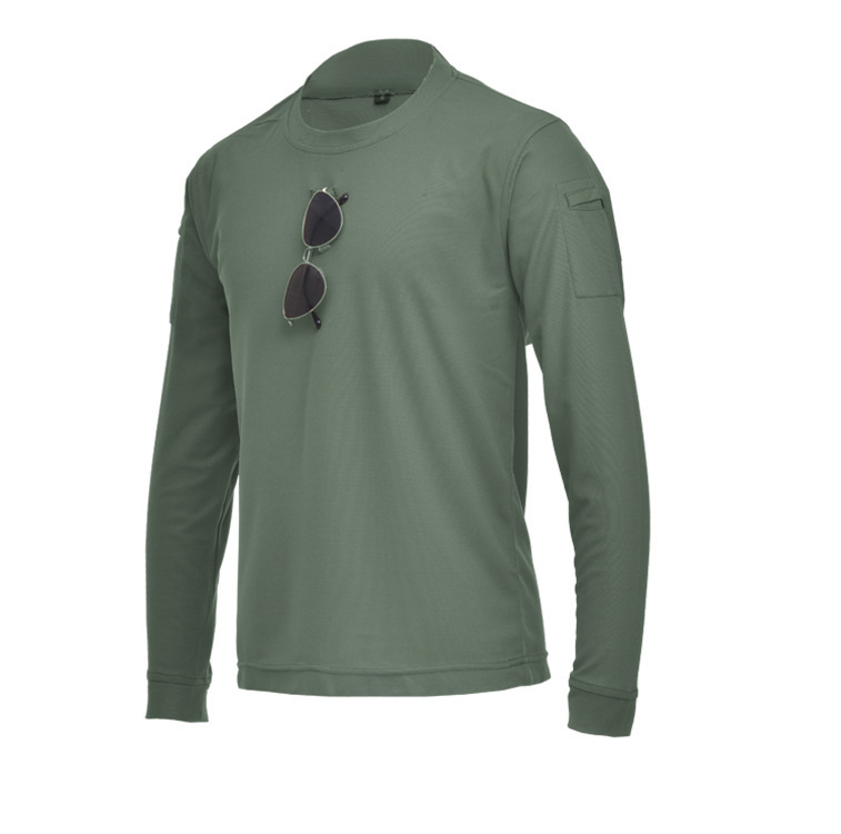 TSL07 Tactical Long-Sleeve Crewneck Shirt – Lightweight Elastic Training Tee for Outdoor & Casual Wear - Image 6