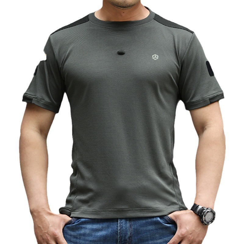 TSS08 Archon Summer Outdoor Quick-Drying T-Shirt – Men's Breathable Sports Short-Sleeved Loose Military-Fan Tactical Tee - Image 8